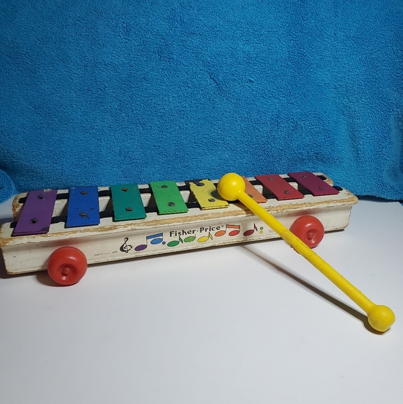 Fisher-Price Other - Vintage Fisher-Price Pull-A-Tune #870 Xylophone